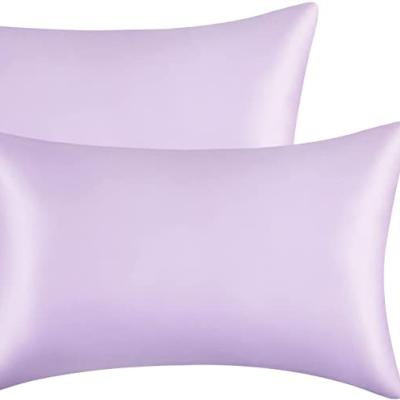 China 2021 Pillow Case Anti-Static For Hair And Skin Queen 2 Pack 20x30 Inch Silk Pillowcase for sale