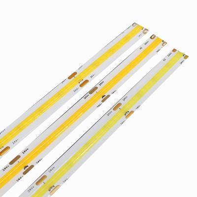 China Hotel No Spot No Dark Area Cob Led Flexible Strip 8mm 512led Cob Strip Led 12v 24v for sale