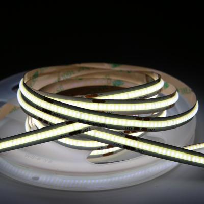 China Premium Hotel High Lumen COB LED Strip Uniform Light 512LED/M DC12V 24V CRI90 95 10W/M 5M/16.4FT 8MM 3 Years Warranty for sale