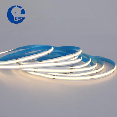 China Hotel COB Led Strip Light 4000k Flexible Led Voltage COB White Led Strip Light White for sale