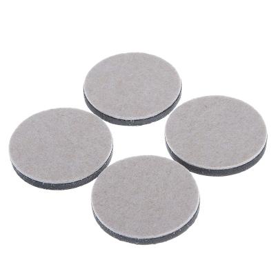 China Reusable Heat Resistant Table or Desk Leg Round Felt Adhesive Pads Pad for Hot Drinks Pads Durable Non-Slip Furniture Pads Damage for sale