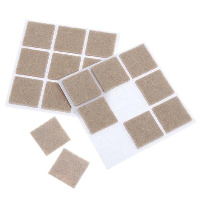 China 18Pcs Table or Desk Leg Felt Pad Chair Foot Pads Sofa Stool Foot Scratch Floor Protector Self Adhesive Felt Pad for Furniture for sale