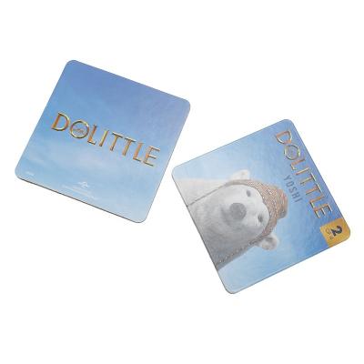 China 3-5MM Customized Sustainable Material Cork Coaster With Good Printing Pattern for sale