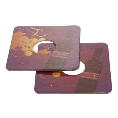 China Bulk Sustainable Customized Design Sublimation Square Coaster Cork Coaster for sale