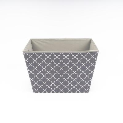 China High Quality Woven Folding Rectangular Ornament Storage Baskets CLASSIC for sale