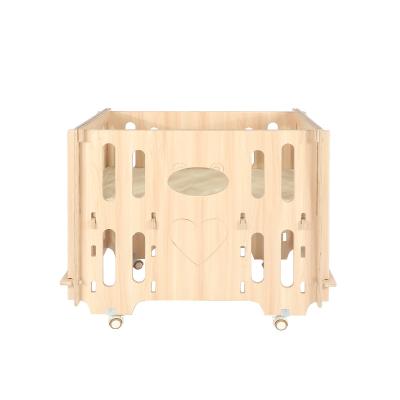 China New Design Eco-friendly Wood Easy To Install Baby Cribs No Drilling Baby Crib Safe Kids Cribs With Wheel for sale