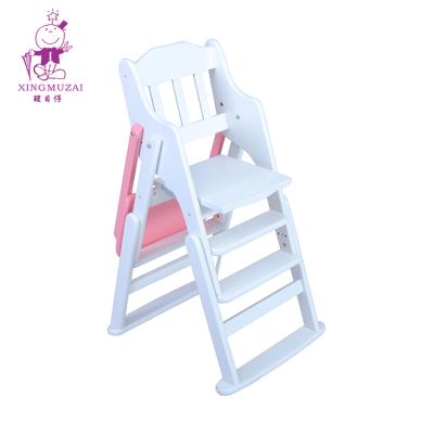 China Eco-friendly Durable Portable Convenient Baby Dining Chair Solid Wood Standard Baby Dining Umpire Chair for sale