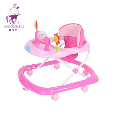 China Safe Hot Selling Baby Walker For Kids Simple Plastic Music Box Baby Walker With High Quality for sale