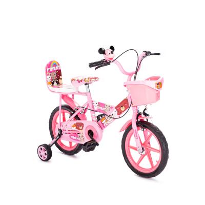 China Safety Plastic Material Baby Steel Child Bicycle Steel Kids Bike Pink Color Child Bike For Girl for sale