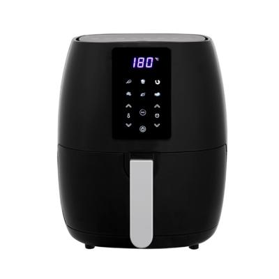 China New High End Listing Double Protection Hotel Mechanical Circuits Touch Screen Air Fryer Oven 5l for sale