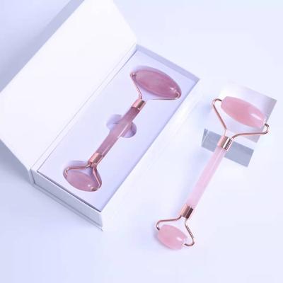 China China face trimming rose crystal quartz massage tool powder gem scraping art carving crystal stone crafts for sale