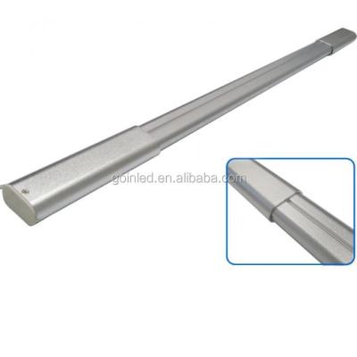 China Modern Adjustable Length DC12V Wardrobe Lamp Led With Elastic LED Closet Rod for sale