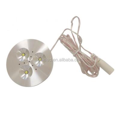 China Modern surface mounted spot downlight 3w under cabinet led lights dc12v 220v for sale