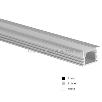 China Corner Waterproof Led Profile For Flooring, Strong PC Diffuse Cover Led Linear Light Housing, 3mm Thickness LED Aluminum Profile for sale