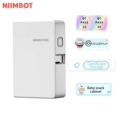 China NiiMbot B18 Wireless Color Ribbon Label Maker Thermal Transfer Label Printer for sale