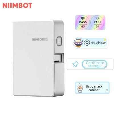 China NIIMBOT B18 Color Thermal Transfer Sticker Label Printer With Ribbon 15mm Mini Black Green White Blue Red Label Printer for sale