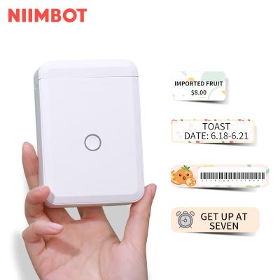 China Mini Niimbot D110 Glass Bottle Label Adhesive Custom Smart Phone Printer ebay Amazon direct HOT thermal printer for wholesale for sale