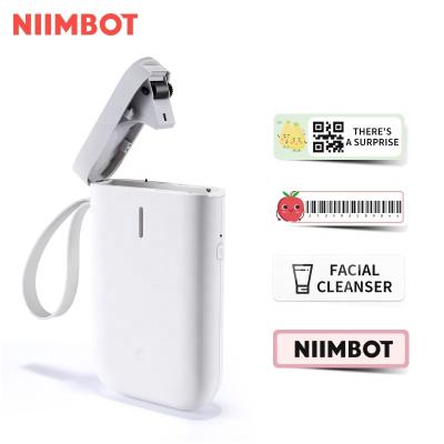 China NIIMBOT Mini Thermal Portable Self Adhesive Label Printing Machine For Baby Toy Name Kitchen Sticker Waterproof Print for sale