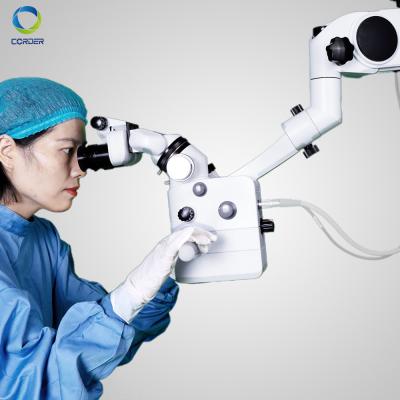 China CORDER 520-D high resolution dental working microscope zumax dental microscope price in india quiero un microscopio endodontico for sale