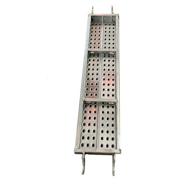 China Factory sale contemporary metal various size direct customization galvanized walk board with hook pedal plank steel scaffolding for sale