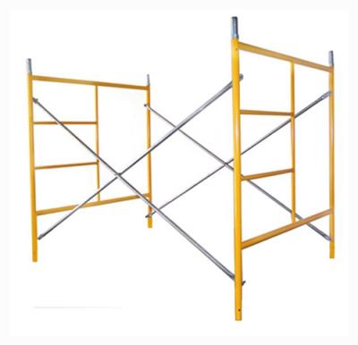 China First Class Stable Quality 914mm*1219mm Industrial Building Safety Steel For Sale H Frame Scaffolding for sale