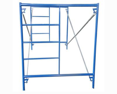 China Factory Supply Industrial Steel H Scaffolding For Construction Building Frame Scaffolding Systems for sale