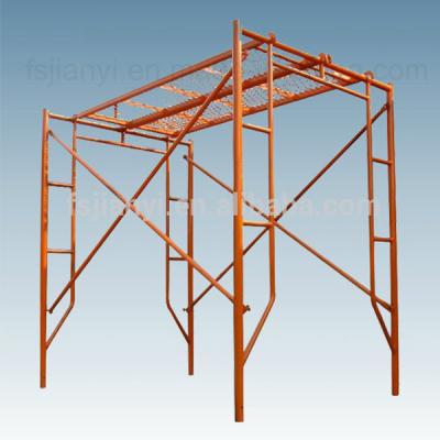 China Safety Industrial Custom Stable Steel Frame For Metal H Frame Construction Scaffolding For Sale for sale