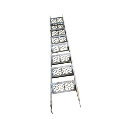 China Contemporary factory wholesale price 2000mm 2600mm scaffolding crawl galvanized steel step ladder 3000mm for sale