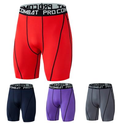 China Reversible Men's Bodybuilding Shorts Common Wear Men's Training Fitness Workout Gym Shorts Inseam Gym Football Training Shorts for sale