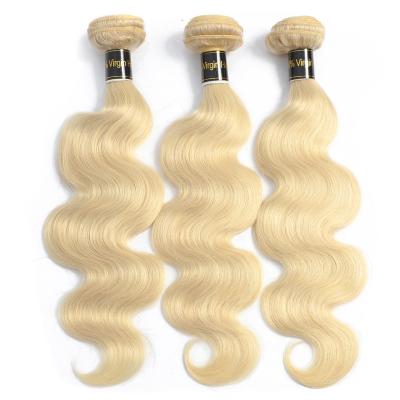 China Body Wave Best Selling Blonde Virgin Hair 613 Bundles,Russian Blonde 613,613 Brazilian Virgin Human Hair Extension Blonde Hair for sale