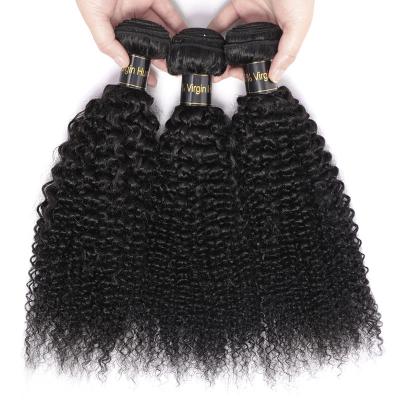 China Cambodian Kinky Curly Hair Extension Hair Bundles Grade 10a Bundles 100% Virgin Peruvian Raw Hair Weaving Kinky Curly Loose for sale