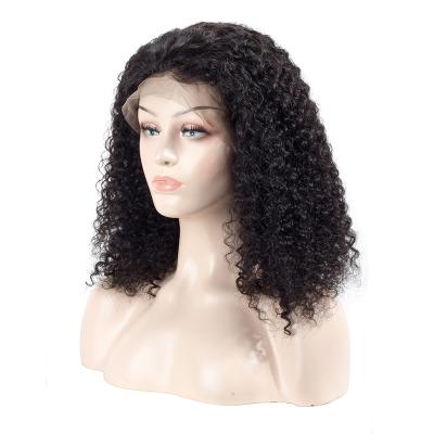 China Wholesale Virgin Brazilian Curly Human Hair Lace Frontal Curly Hair Vendors Curly Wigs For Black Women for sale