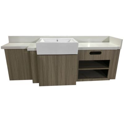 China Spring Hill Modern Suite Market Hotel Factory Use American Bathroom Cabinet for sale