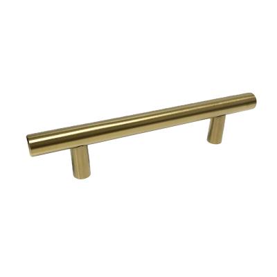 China Modern Most Popular Stainless Steel Hollow Pipe Polished Bar Pulls Brushed Wire Drawing Solid Handles Powder Coated Knobs for sale