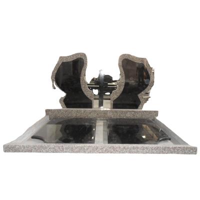 China Modern China Factory Customized European Granite Headstone Monument for sale