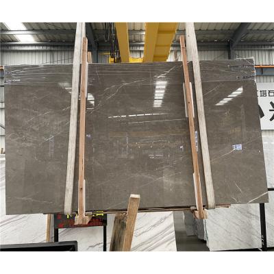 China Modern Brown Marble Slabs For Wall Tile Flooring Natural Marble Polished Surface for sale