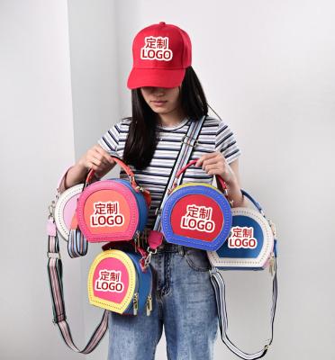 China European and American Fashion Trend Fashion Trend Beach Sunshade Fisherman Hat Women's Single Shoulder Bags Semicircle Color Shot Series for sale