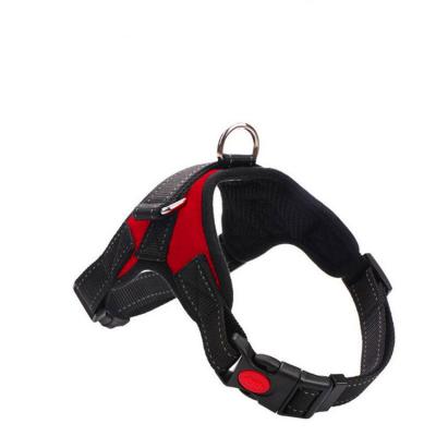 China Soft Adjustable Nylon Vest Harness Dogs Manufacturer Custom Poplar Comfort Tactical Pet Dog Harness for sale