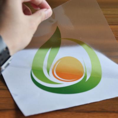 China Removable and repositionable custom waterproof clear sticker removable and repositionable transparent sticker applicable to shop window for sale