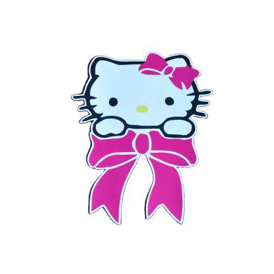 China Removable And Repositionable Wholesale Die Cut Sticker Hello Kitty Cartoon Window Sticker for sale