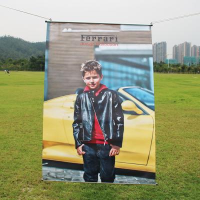 China Outdoor Advertising Billboard Double Sides UV Printing Poster Banner PVC Outdoor Hanging Vinyl Mesh Banner for sale