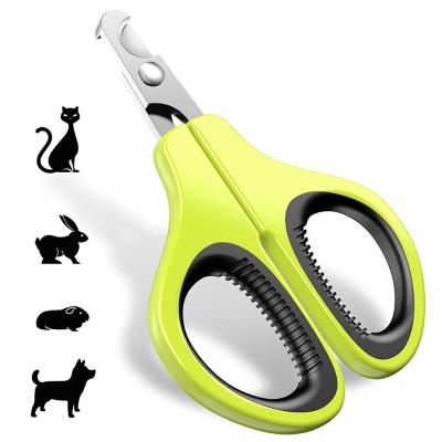 China Viable Professional Pet Nail Clippers and Claw Trimmer for Small Animals Paws Grooming Mini Cat Clippers for sale