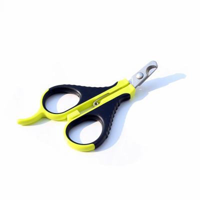 China Viable Professional Pet Nail Clippers and Claw Trimmer for Small Animals Paws Grooming Mini Cat Clippers for sale