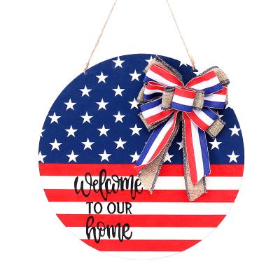 China Welcome to Europe sign for Front Door Outdoor Independence Day holiday decoration for sale