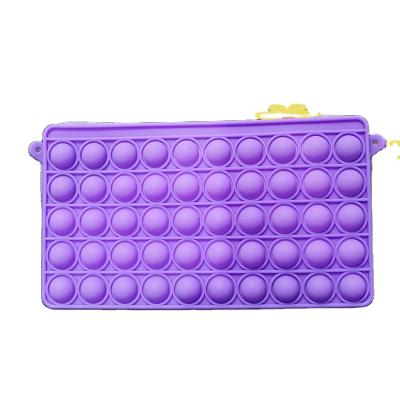 China Custom New Fashion Style POP Relief Stress Toy Snap Bubble Buster Bag For Women for sale