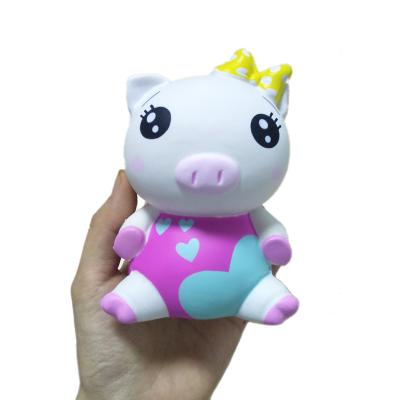 China New Arrival Eco-Friendly Material Lovely Little Pig Squishy Slow Rising Toy for sale