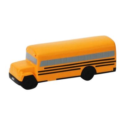 China Professional eco-friendly manufacturer made good quality foam stress car and school bus shape stress ball toys for sale