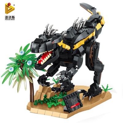 China Panlos Eco-friendly Material 611004 Model Building Blocks Toys Dinosaur 777PCS Plastic Animal Block Educational Toys for sale