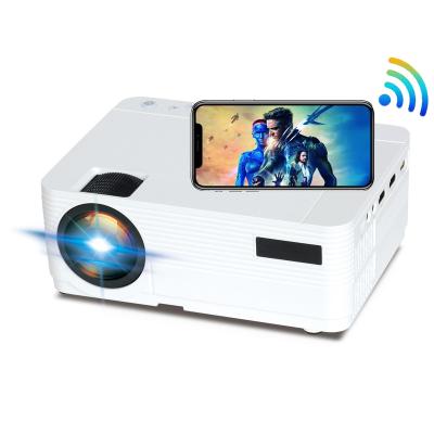 China 3D Screen Mini H3 Ready Mirroring Smart Phone Projectors Mobile Phone WIFI Video Projector For Cinema Home Theater HD Beamer Proyector for sale