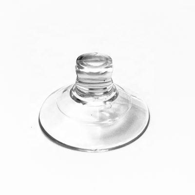 China Clear Plastic Window Decoration Vacuum Suction Cup With Metal Hook for sale